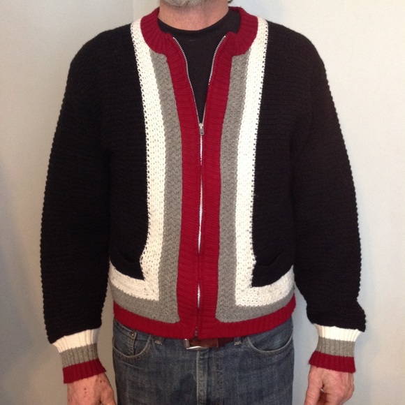 Vintage Other - Vintage 50s Grampa Wool Unisex Sweater M